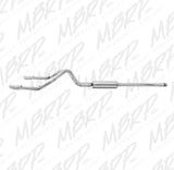 MBRP EXHAUST S5084409 3IN. CAT BACK; DUAL SPLIT REAR; T409