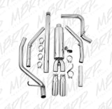 MBRP EXHAUST S5084409 3IN. CAT BACK; DUAL SPLIT REAR; T409