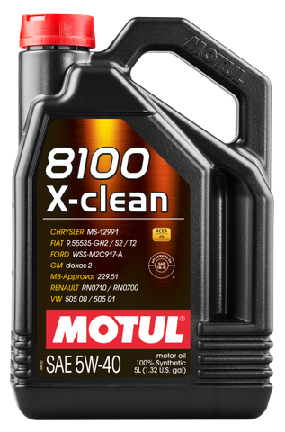 Motul 8100 X-CLEAN 5W40 5L