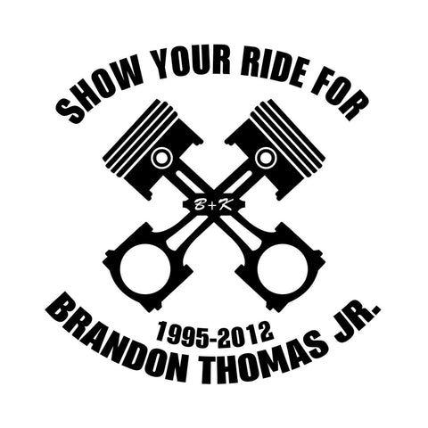 Show Your Ride For Brandon Donation