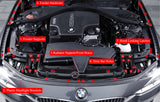 Downstar BMW F3x 2012-2018  Billet Dress Up Hardware Kit (6 series/M6)