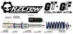 Rzcrew Racing - GoTrack "GT" Monotube Coilover Kit (Front Pillow Ball Camber plate) - Toyota 86 ZN6
